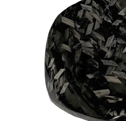 Piaggio Zip Beenschild Klep Custom Flakes Forged Carbon