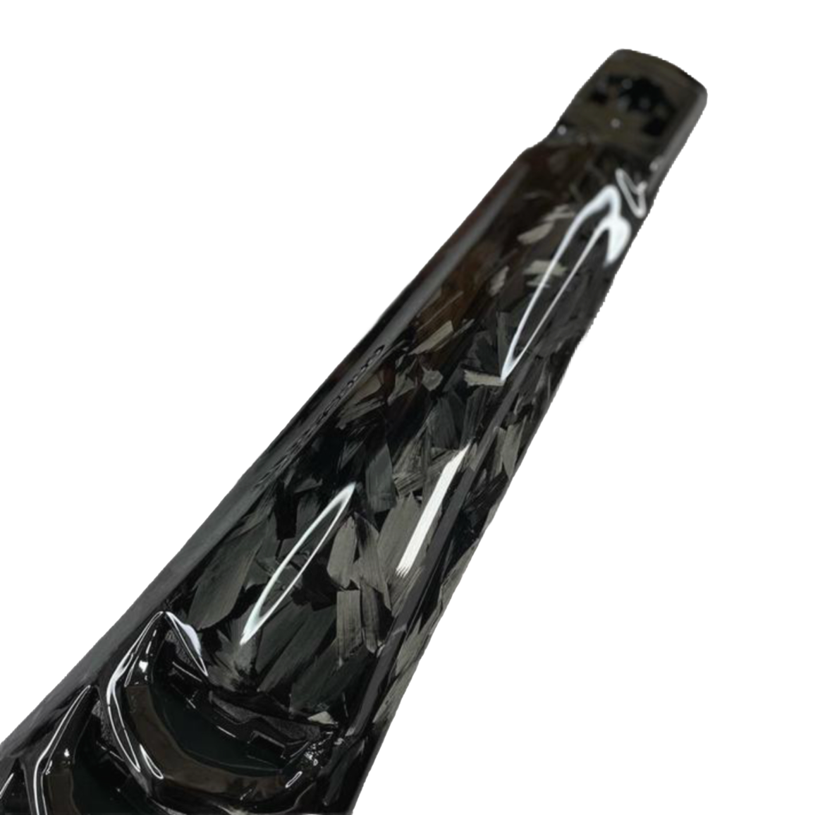 Glans van de VZ Carbon forged carbon claxonneus voor Vespa Sprint en Primavera